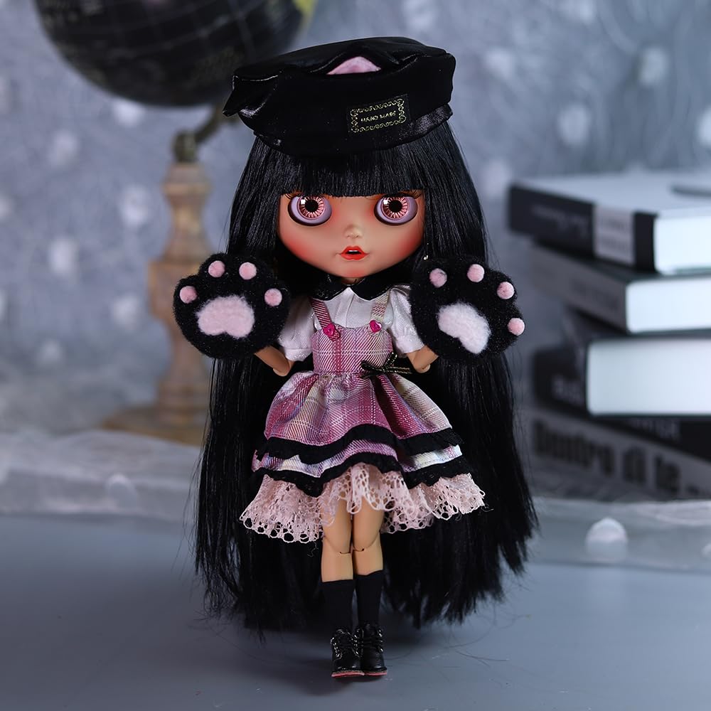 22cmドール用 袿姿4点セット リカちゃん、アイシードール、ブライス等 22cmドール用 袿姿4点セット リカちゃん、アイシードール